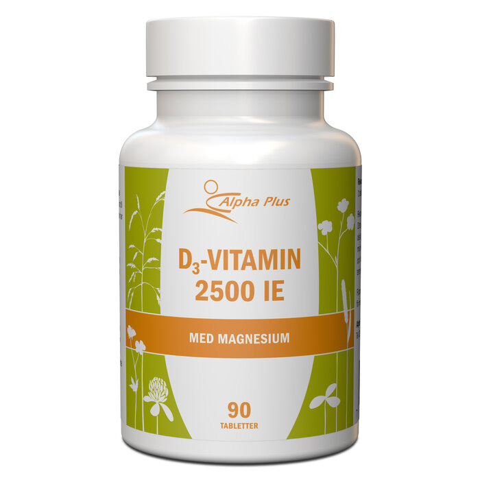 Alpha Plus D3vitamin 2500IE 90st Netoteket