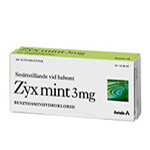 ZYX Mint 3 mg sugtablett 20st