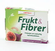 ORTIS Frukt & fiber 12 tärningar